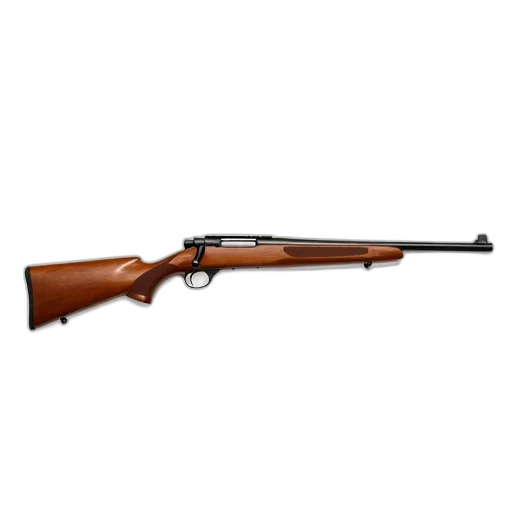 weapon, 3d render, wooden, rifle transparent PNG cut-out