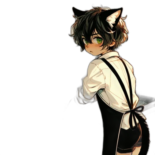 staff, dress, animal, mask transparent PNG cut-out