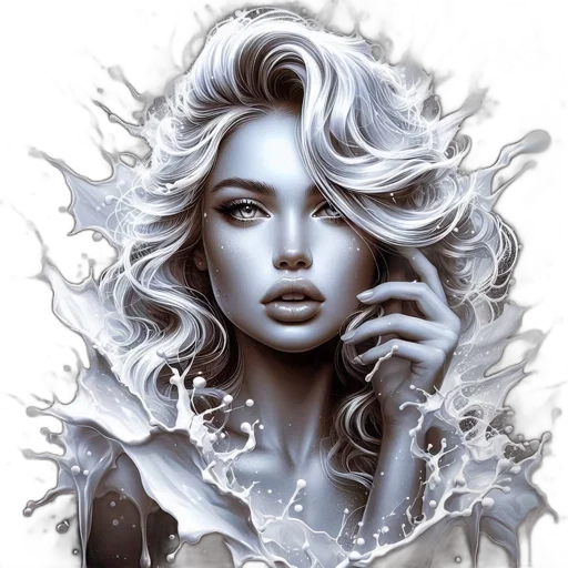 face, hair, jewelry, mask transparent PNG cut-out