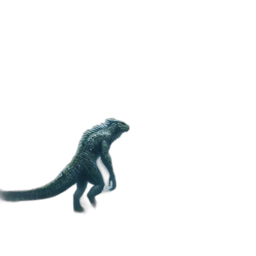 creature, dragon, animal, staff transparent PNG cut-out