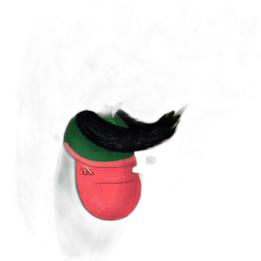 hat, mask, shoes, face transparent PNG cut-out