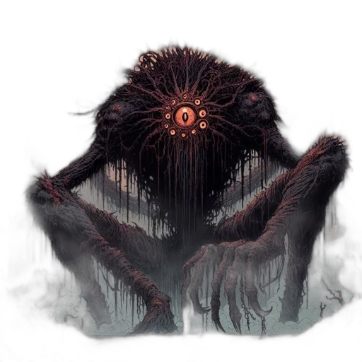 creature, hair, mask, animal transparent PNG cut-out