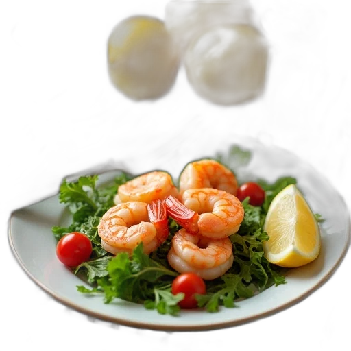 food, photorealistic, 3d render, plate transparent PNG cut-out