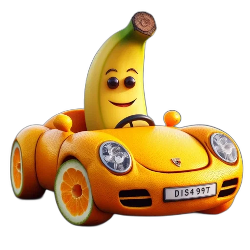 car, food, animal, weapon transparent PNG cut-out