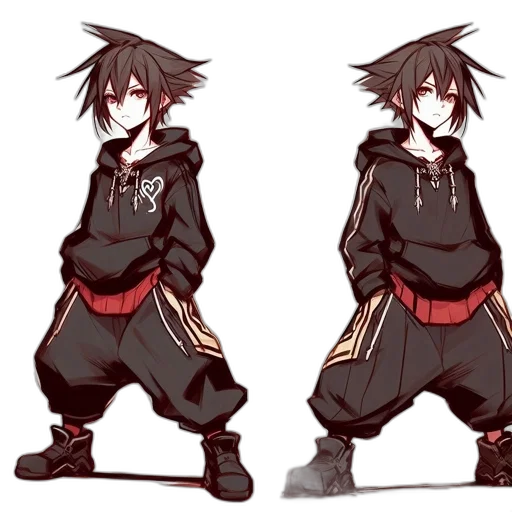 jacket, concept art, anime, pixel art transparent PNG cut-out