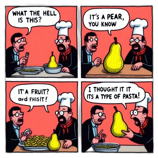 food, hat, comic book art, cartoon transparent PNG cut-out
