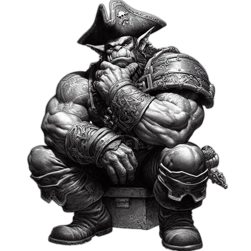 jacket, hat, weapon, concept art transparent PNG cut-out