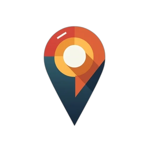 staff, map, pointer, icon transparent PNG cut-out