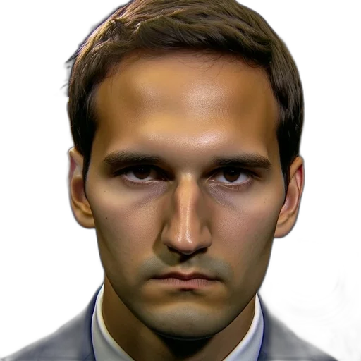 face, staff, mask, photorealistic transparent PNG cut-out