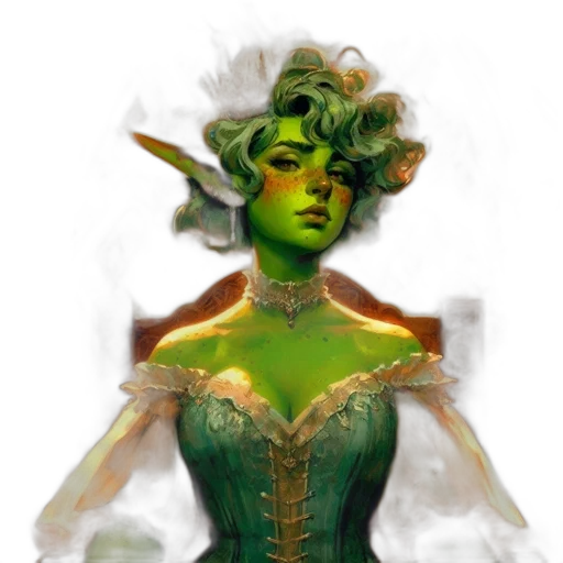 crown, dress, mask, fantasy art transparent PNG cut-out