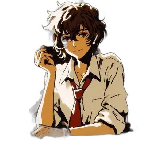 staff, jacket, face, weapon transparent PNG cut-out