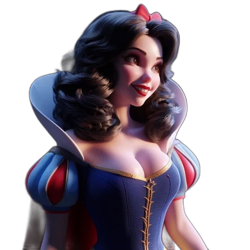 crown, dress, 3d render, concept art transparent PNG cut-out