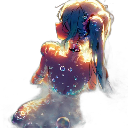 creature, dress, staff, robot transparent PNG cut-out