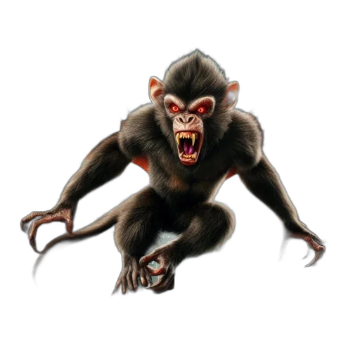 animal, creature, concept art, 3d render transparent PNG cut-out