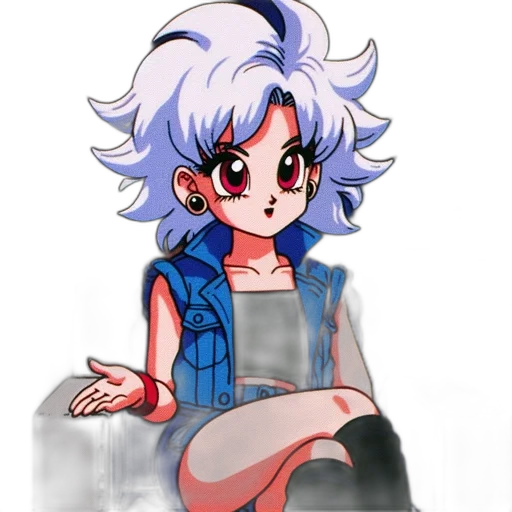 jacket, anime, cartoon, pixel art transparent PNG cut-out
