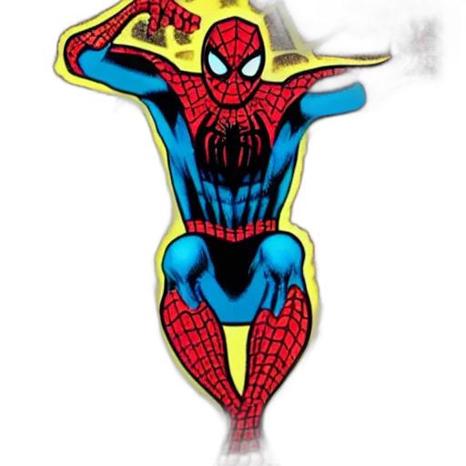 comic book art, concept art, pixel art, cartoon transparent PNG cut-out