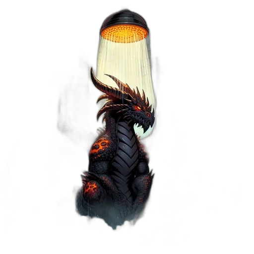 dragon, hair, hat, mask transparent PNG cut-out