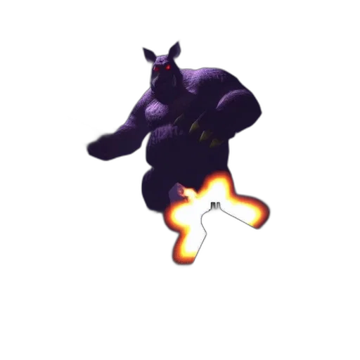 dragon, staff, animal, creature transparent PNG cut-out