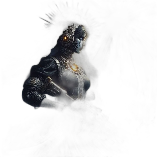 robot, mask, creature, face transparent PNG cut-out
