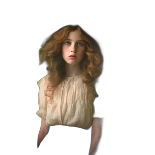 dress, hair, face, robot transparent PNG cut-out