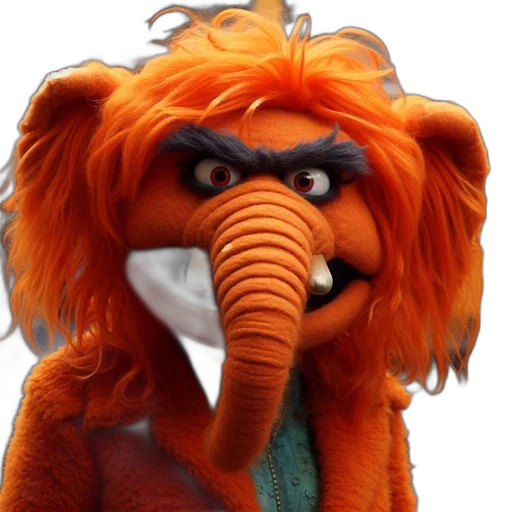 animal, mask, staff, creature transparent PNG cut-out