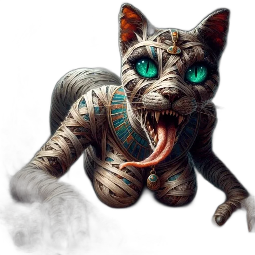 creature, animal, staff, mask transparent PNG cut-out