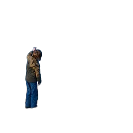 jacket, staff, hat, robot transparent PNG cut-out
