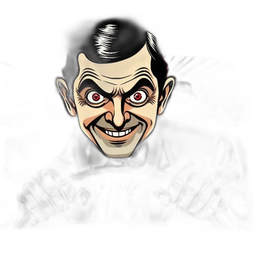 face, mask, cartoon, photorealistic transparent PNG cut-out