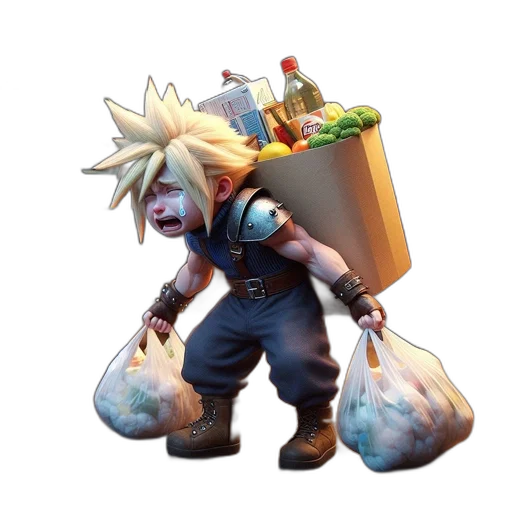 food, bottle, creature, concept art transparent PNG cut-out