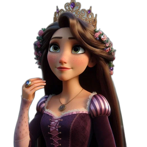 crown, dress, jewelry, face transparent PNG cut-out