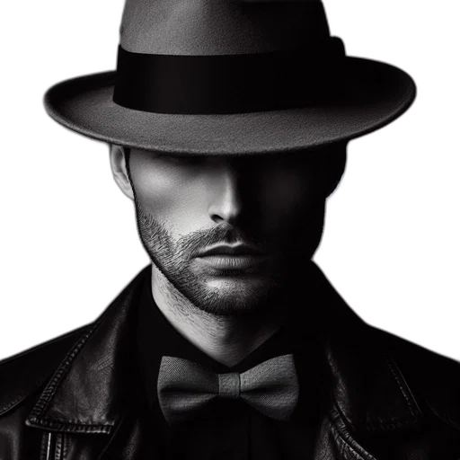 hat, face, jacket, mask transparent PNG cut-out