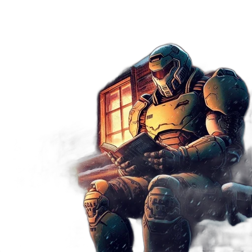 robot, weapon, concept art, comic book art transparent PNG cut-out
