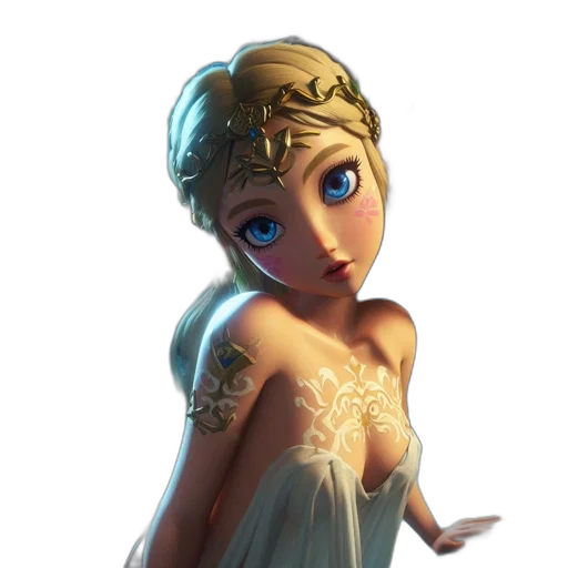 dress, crown, face, jewelry transparent PNG cut-out