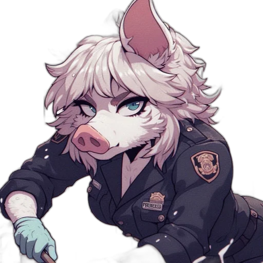 staff, animal, mask, jacket transparent PNG cut-out
