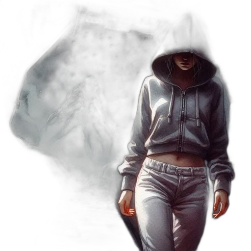 jacket, mask, weapon, face transparent PNG cut-out