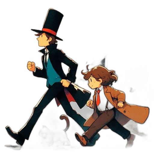 staff, hat, concept art, pixel art transparent PNG cut-out
