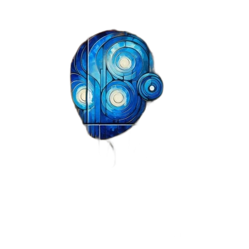 mask, umbrella, robot, creature transparent PNG cut-out