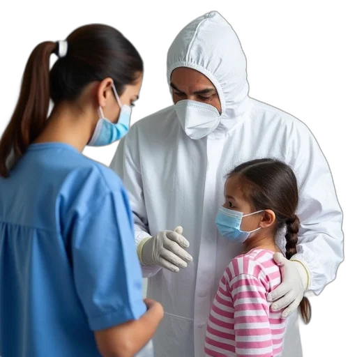 mask, woman, blue, shirt transparent PNG cut-out