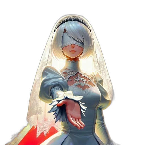 dress, staff, sword, weapon transparent PNG cut-out