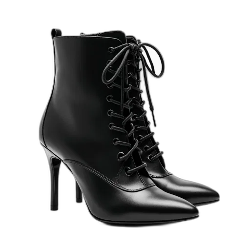 shoes, photorealistic, 3d render, pair transparent PNG cut-out