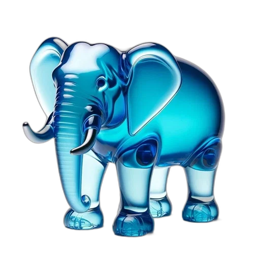 animal, 3d render, concept art, photorealistic transparent PNG cut-out