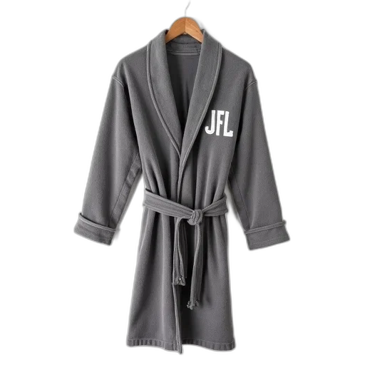 jacket, dress, grey, bathrobe transparent PNG cut-out