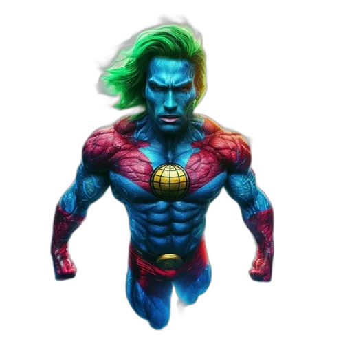 creature, hair, animal, comic book art transparent PNG cut-out