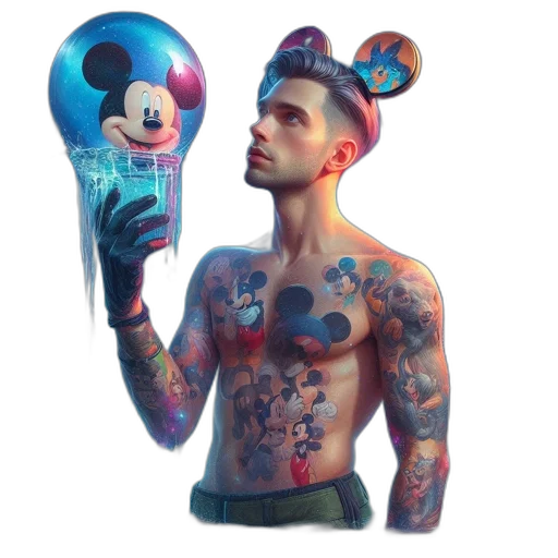 concept art, photorealistic, fantasy art, cartoon transparent PNG cut-out