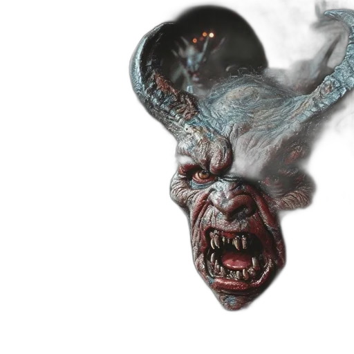 mask, creature, face, dragon transparent PNG cut-out