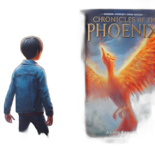 concept art, book, cover, young transparent PNG cut-out