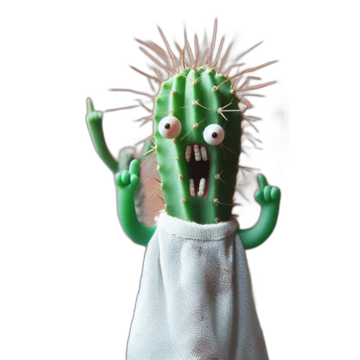 creature, staff, animal, mask transparent PNG cut-out