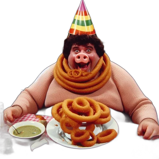 food, animal, creature, hat transparent PNG cut-out