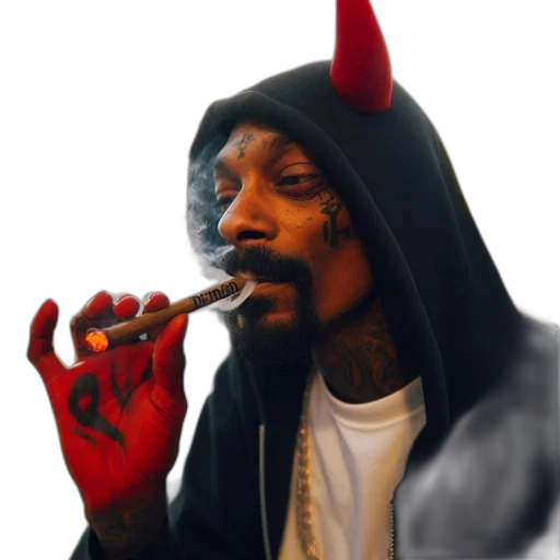 dragon, animal, jacket, hat transparent PNG cut-out