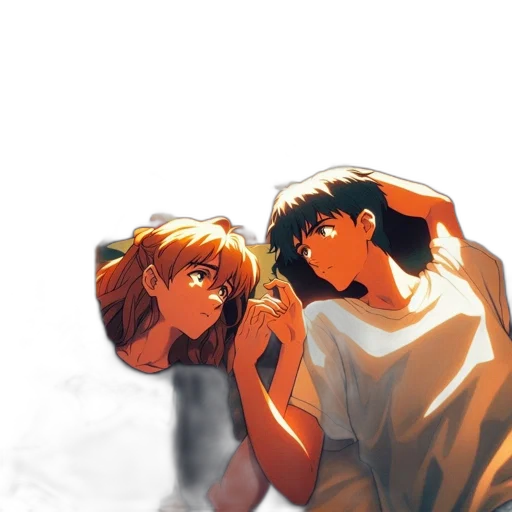 anime, watercolor, concept art, comic book art transparent PNG cut-out